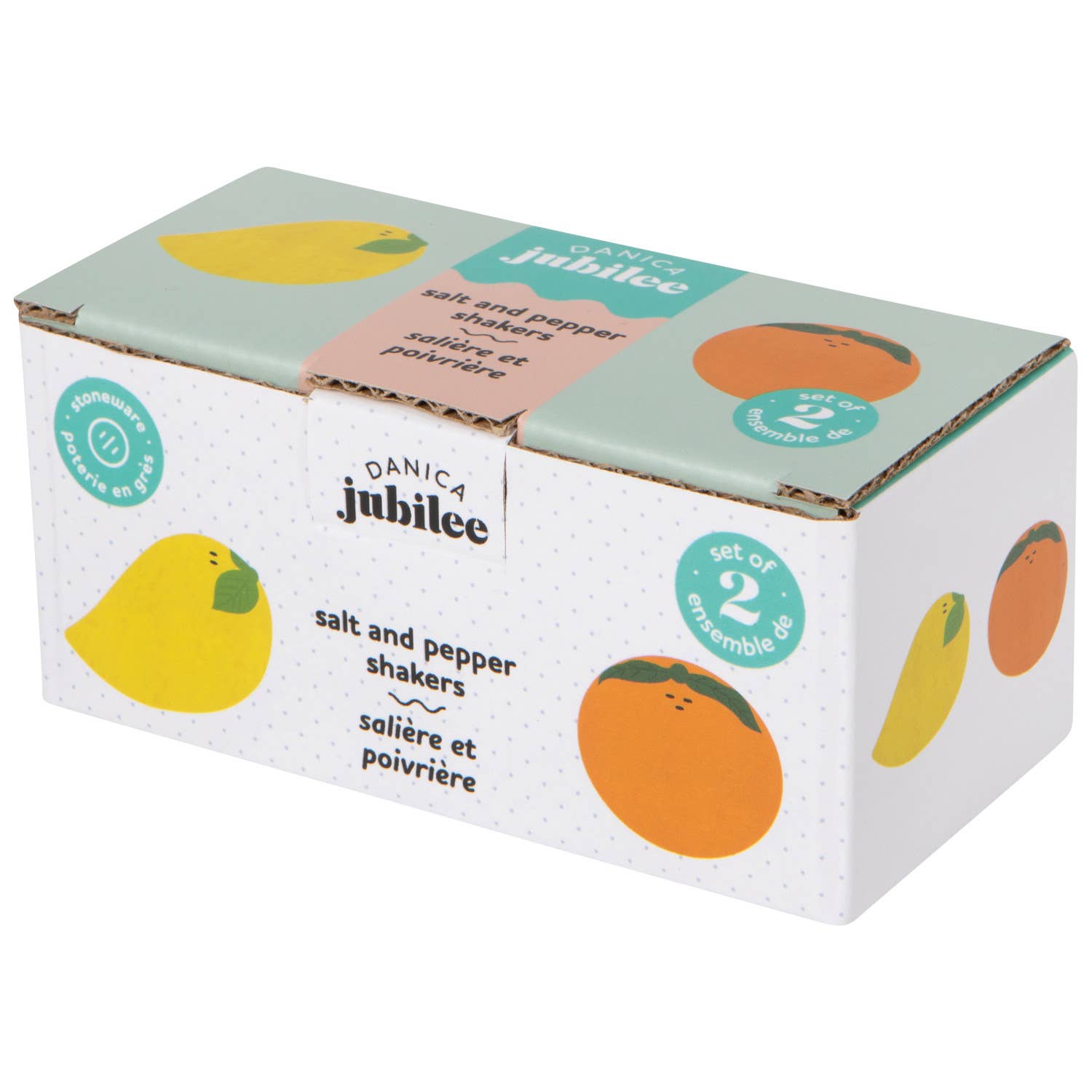 Citrus Burst Salt and Pepper Shakers