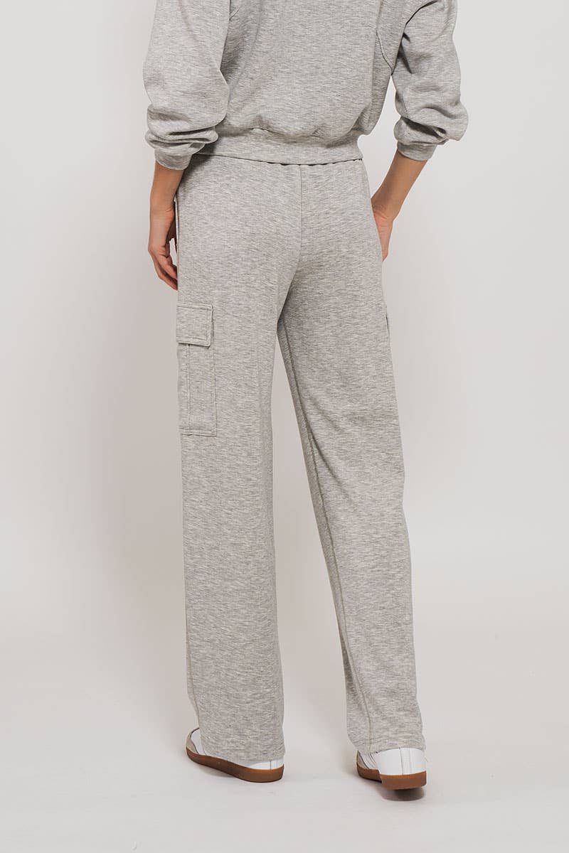 Relaxed Fit Cargo Sweatpants