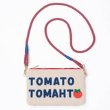 Leila Tomato Tomahto Seed Bead Clutch With Strap Wholesale