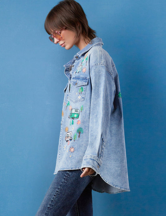 Denim Camper Shirt