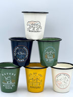 "Find Your Wild" Enamel Reusable Candle