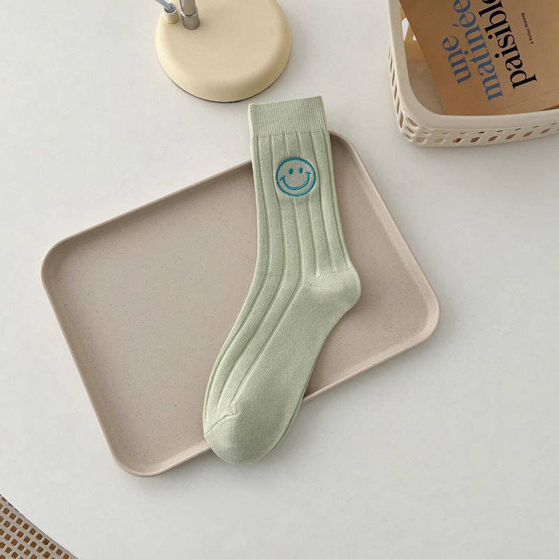 8pairs Smiley Face Socks