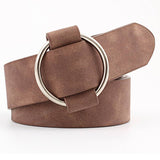 Basic Leatherette Buckle Belt
