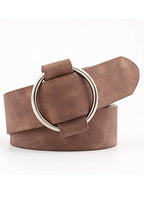 Basic Leatherette Buckle Belt