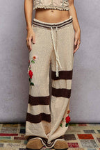 Striped & Floral Lounge Pants