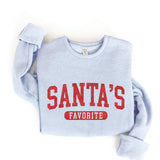 SANTA'S FAVORITE Graphic Sweatshirt