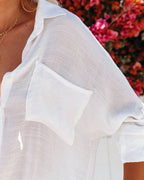 Sheer Button Down