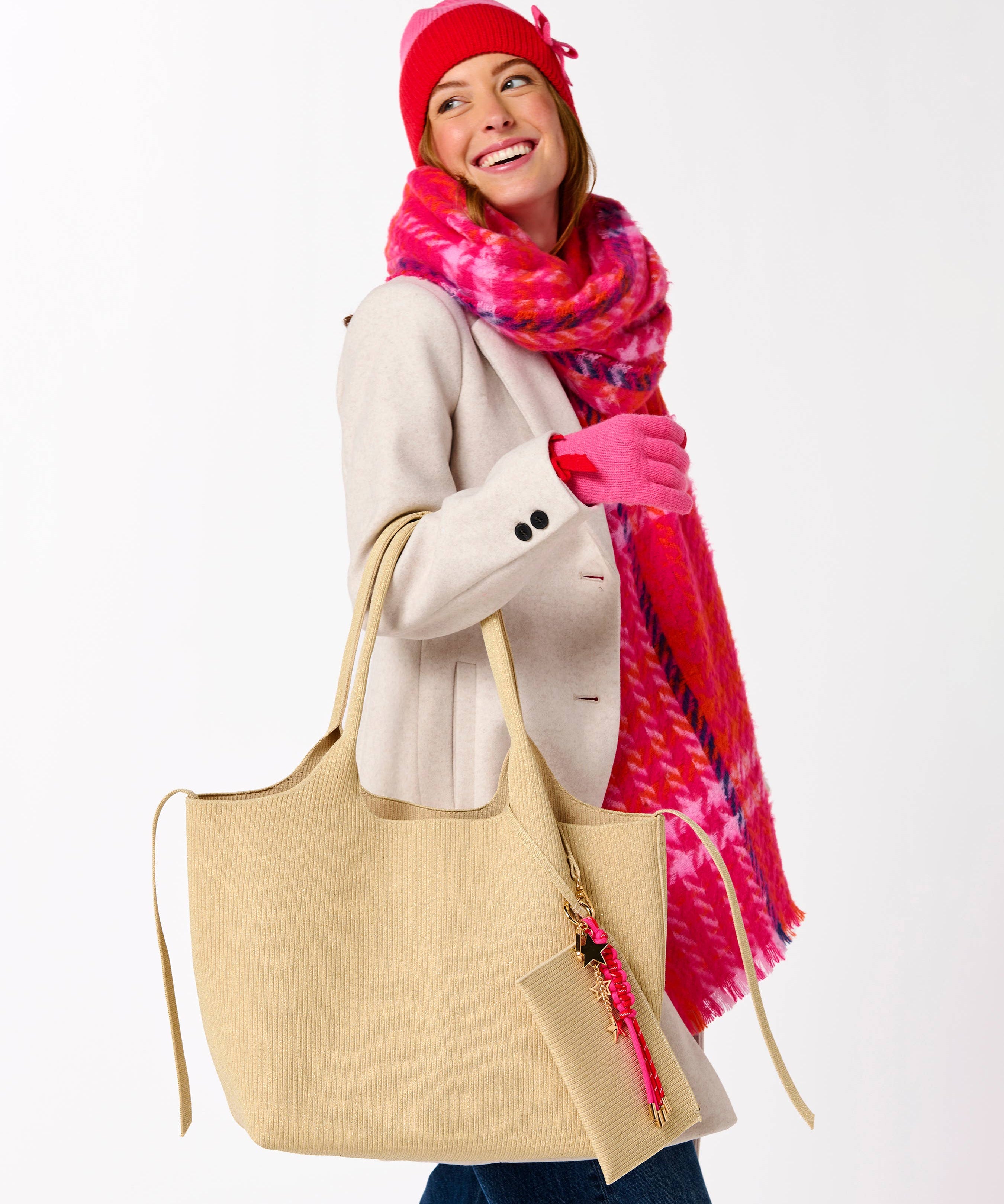 Pink Flo Scarf