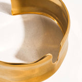 Clyde 18K Gold Non-Tarnish Abstract Bold Bangle