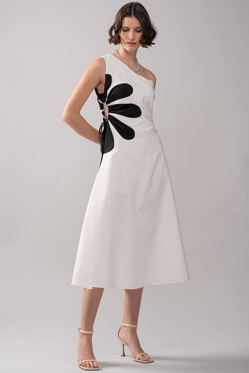 Medallion Bell Sleeve Dress