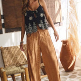 Relaxed Striped Pants