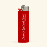 Drunk Cigs Lighter - Red