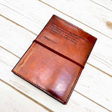 Robert Frost Refillable Leather Journal