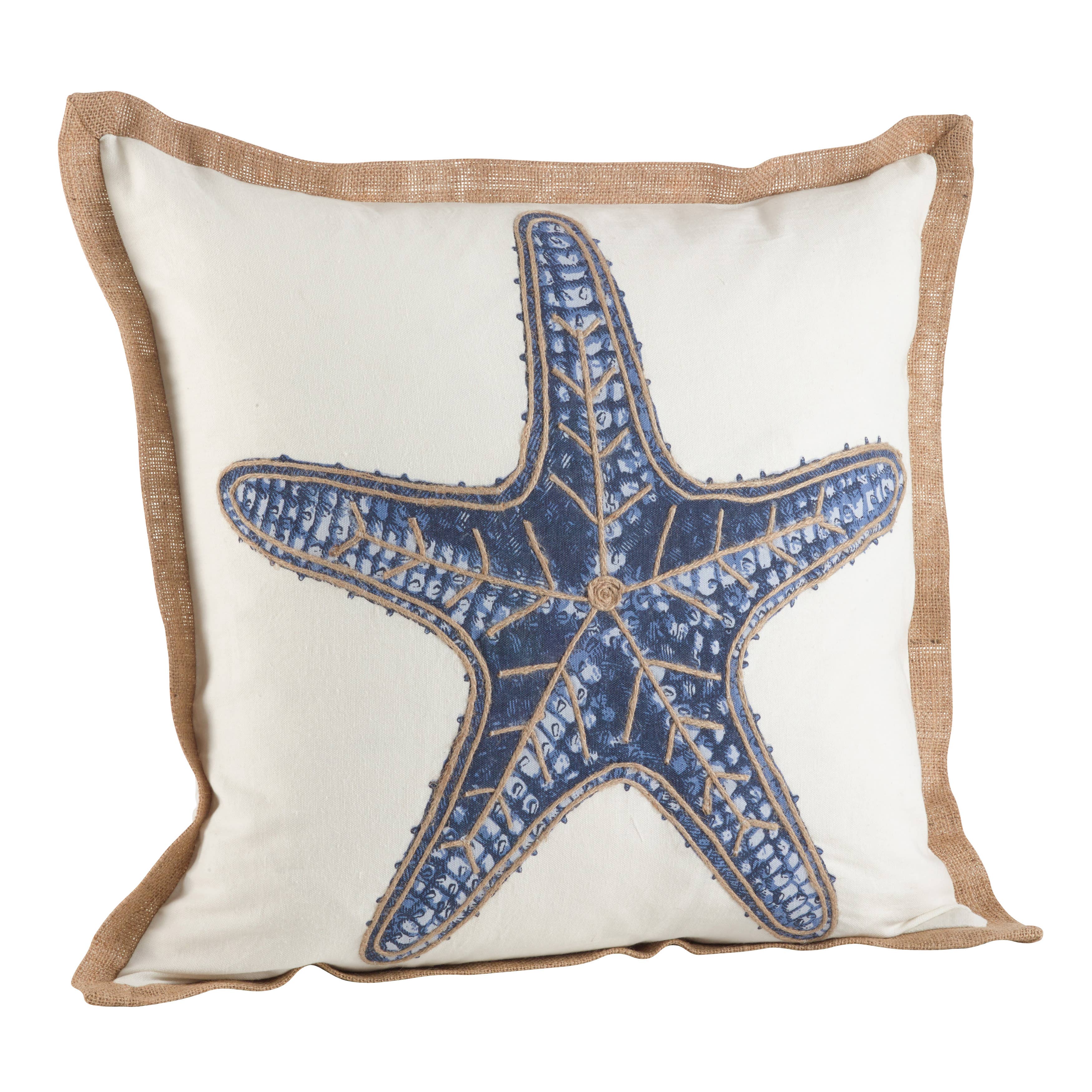 Down Filled Star Fish Pillow