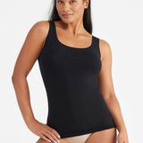 Cotton Seamless Scoop Neck Shapewear Tank Top