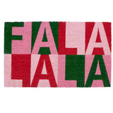 "FA-LA-LA" Doormat