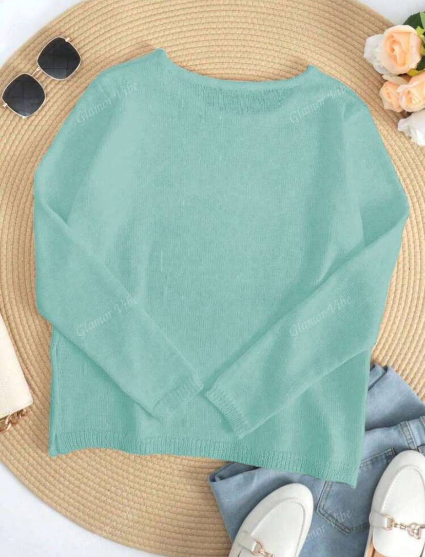 "BEACH" Sweater