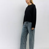 The Asher Sweater | Oversized Cropped Sweater