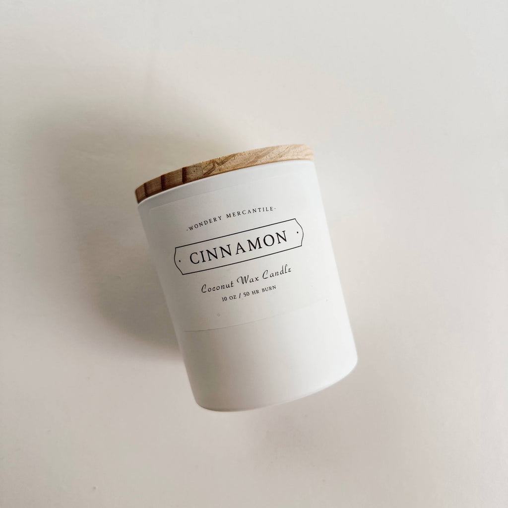 Cinnamon Coconut Wax Candle | Spicy Cinnamon & Cassia
