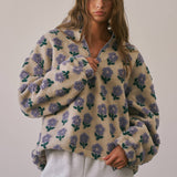 Sherpa Half Zip Pullover