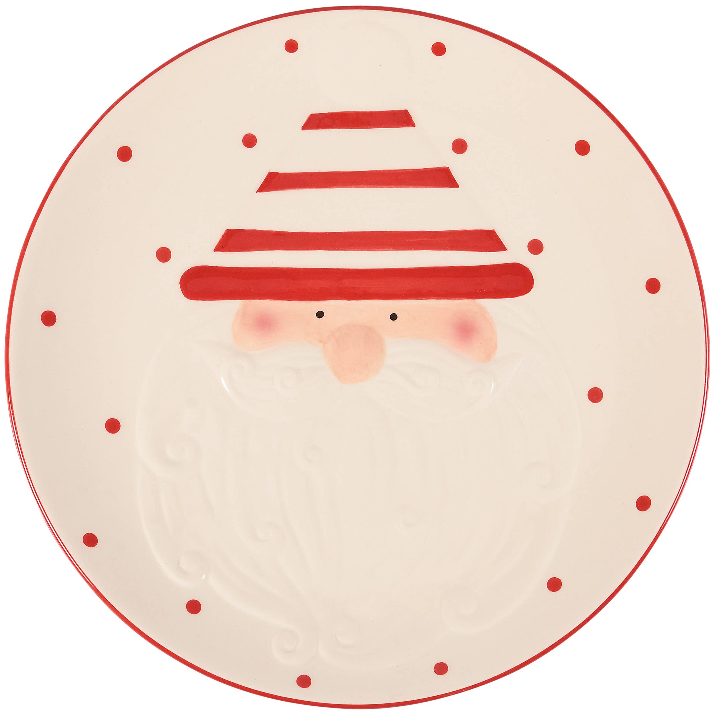 Nordic Santa Dessert Plate