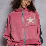 Star Patch Track Jacket