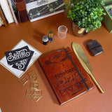 Nowhere And Everywhere Leather Journal - 5x7 Lined