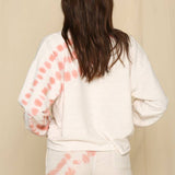 Knit Tri-Blend French Terry Tie Dyed Sweatshirt