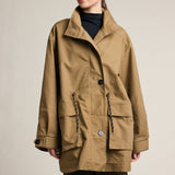 Stand Collar Utility Field Jacket - RJ1187