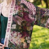 Make A Wish Pixie Duster Cropped Kimono w Wishbone Dandelion