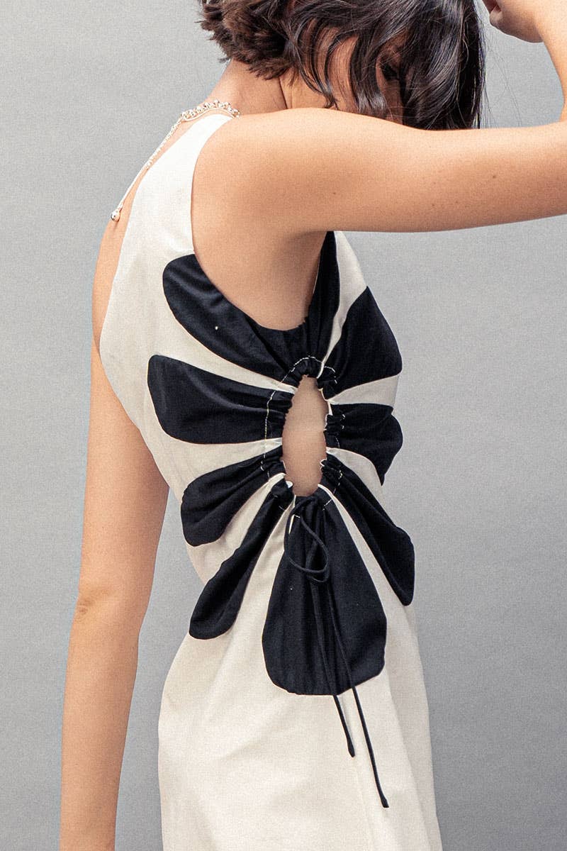 Medallion Bell Sleeve Dress