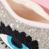 Beaded Eye Coin Purse