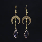 Crescent Drop Earrings