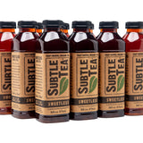Subtle Tea Sweetless Black - 16 oz. - Case (12 Bottles)