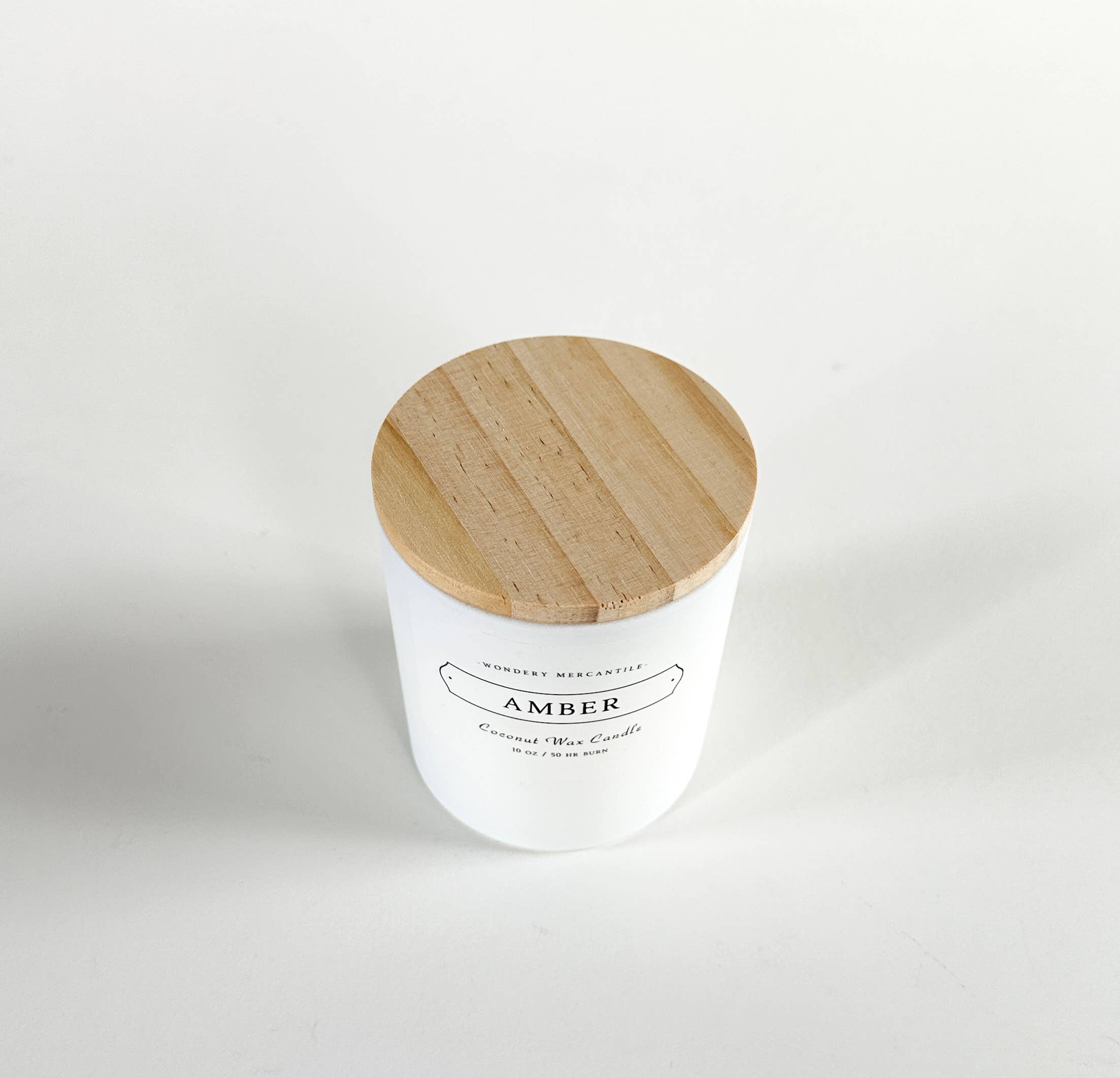 Amber Coconut Wax Candle | Amber, Ozone, Bergamot