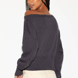 Love Off Shoulder Sweater