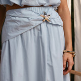 AS3182 Starfish bubble top & skirt set
