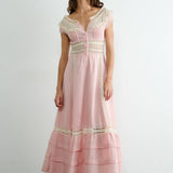 French Vintage-Inspired Lace Dress