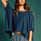 Solid Oversized Baggy Top