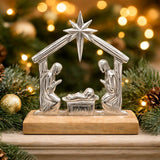 Nickel Nativity 8x6in