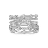Layered Statement Ring