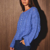CABLE KNIT SWEATER TOP