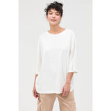 Pigment Dye Oversized Half-Sleeve T-Shirt
