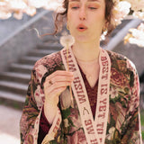 Make A Wish Pixie Duster Cropped Kimono w Wishbone Dandelion