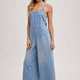 Denim Overall Jumpsuit