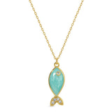 Fish Pendant Necklace