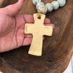 Blessing Beads with Cross (Medium)