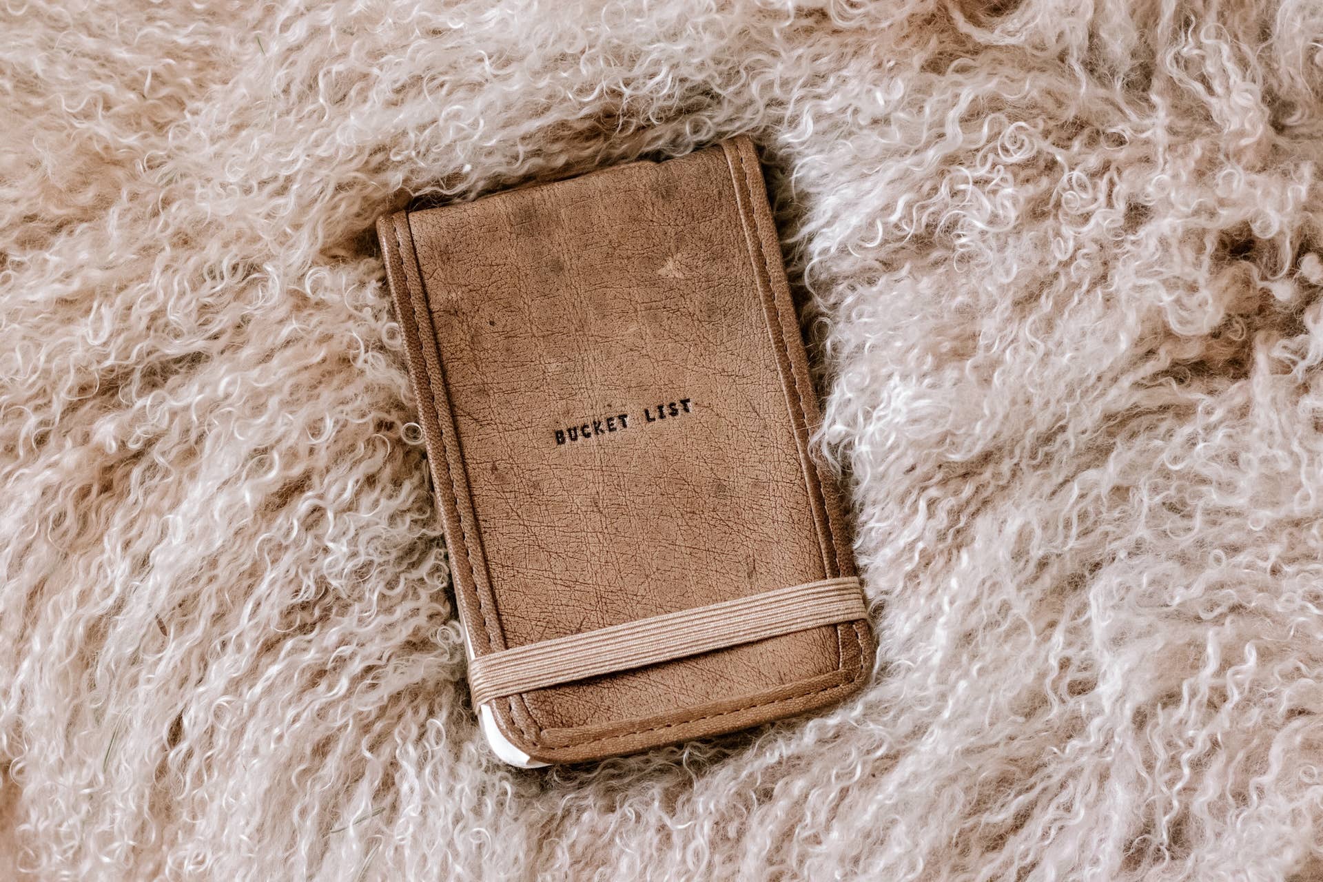 "Bucket List" Mini Leather Journal