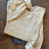 Be the Light Embroidered Sweatshirt