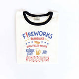 "Fireworks & Freedom" Ringer T-shirt